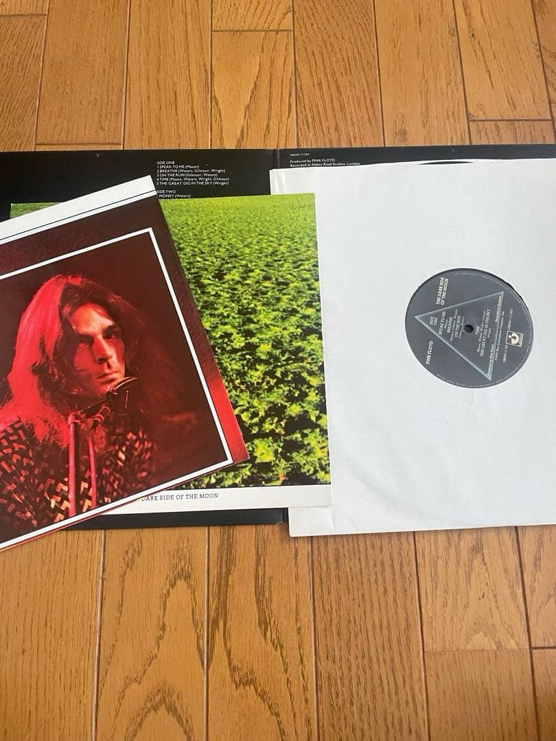 US盤 ピンクフロイド 狂気 ポスター付