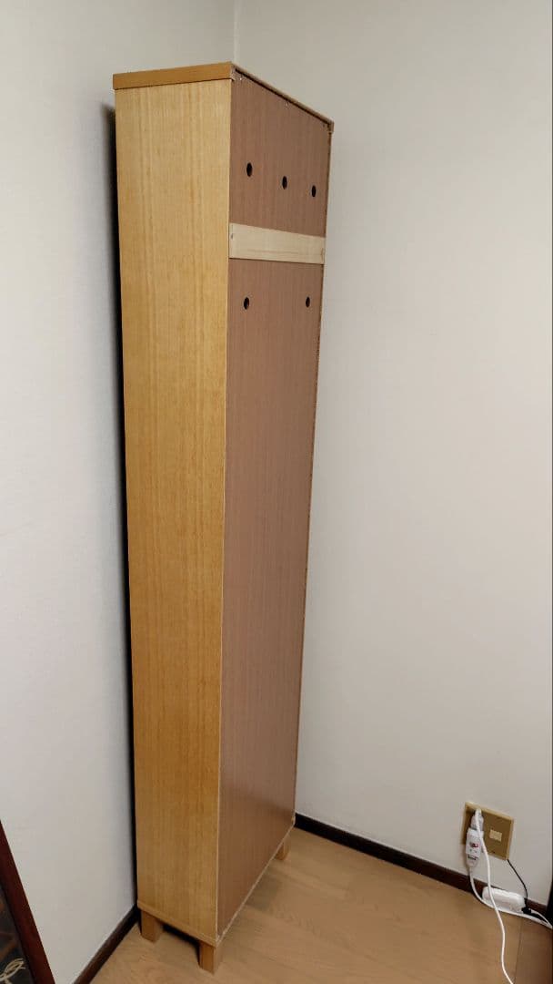 無印良品 「組み合わせて使える木製収納 」 奥行21cm ミドルタイプ・スリム