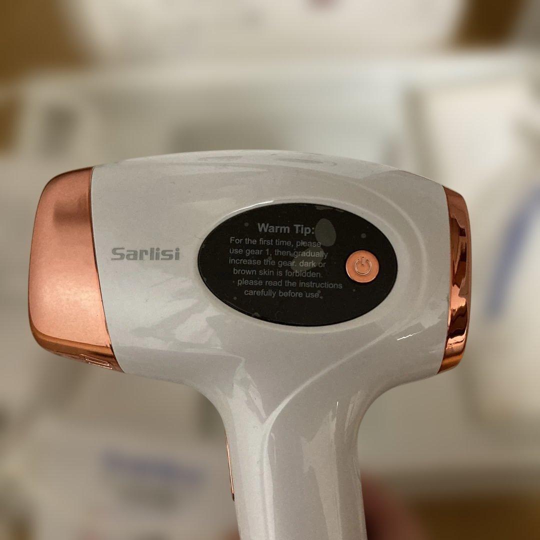 超美品1回使用【家庭用脱毛器】Sarlisi(サリーシ)脱毛器【9段階調節可能】