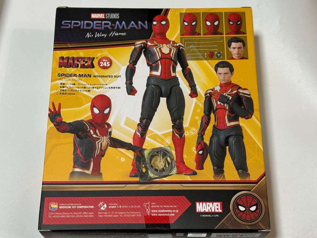 マフェックス MAFEX SPIDER-MAN INTEGRATED SUIT