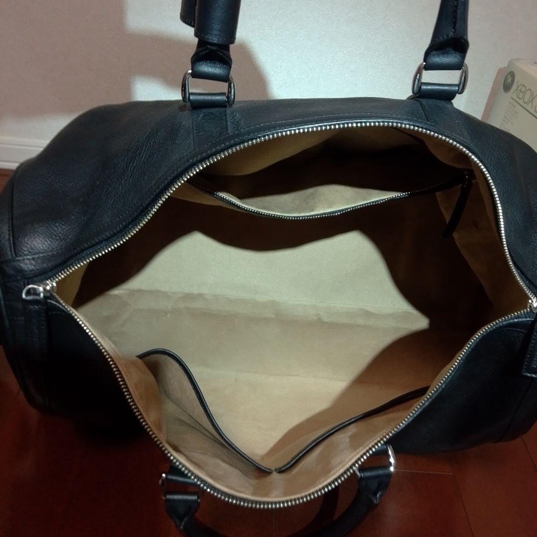 ココマイスター ボストンバッグ ブラック