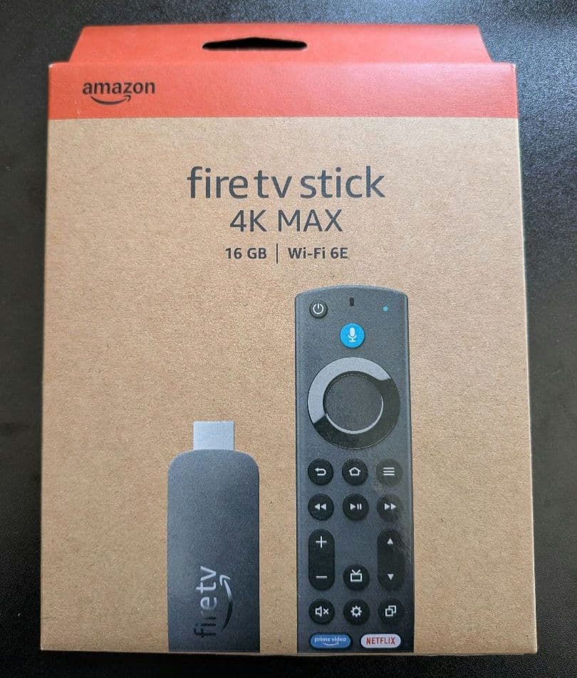 新品未開封：Fire TV Stick 4K Max 16GB Wi-Fi 6E
