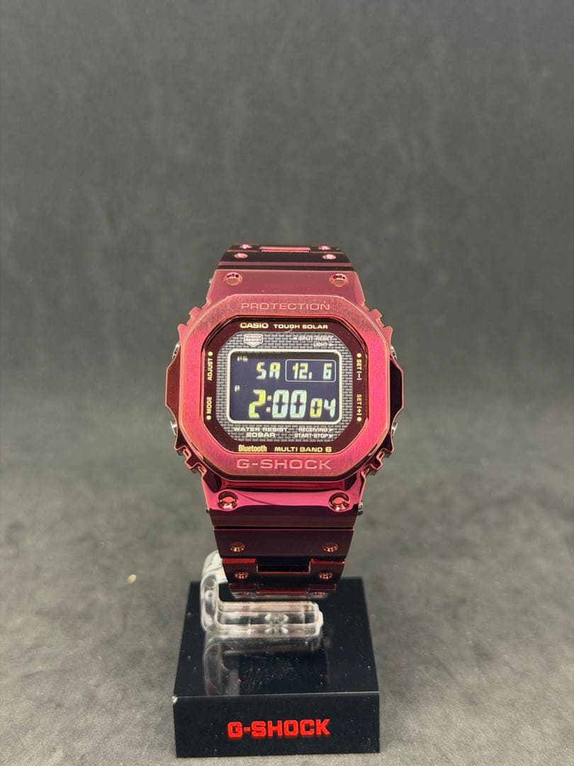 G-SHOCK GMW-B5000RD 箱付き稼働美品フルメタル定価77000円