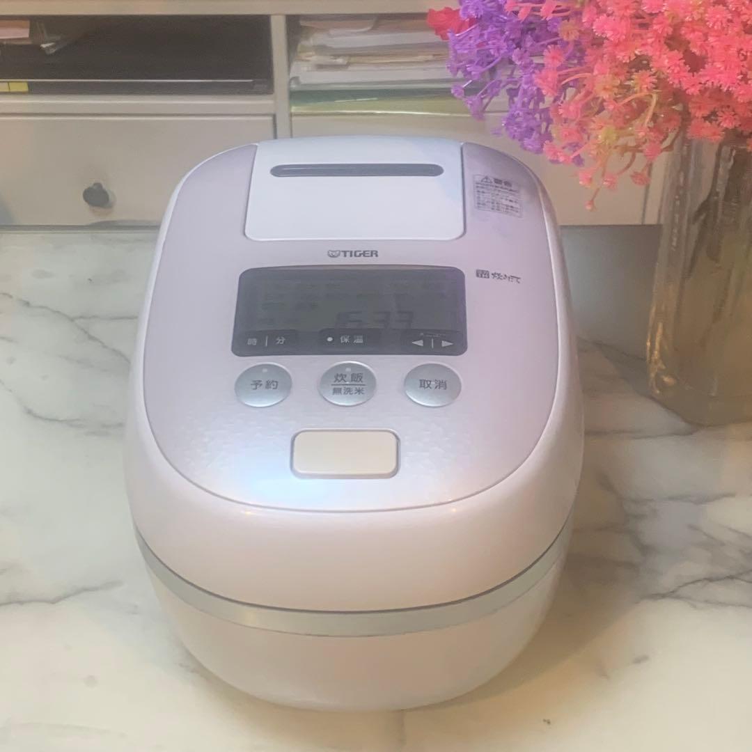 2019年美品■タイガー圧力IH 炊きたて　3.5合炊きJPD-060■炊飯確認