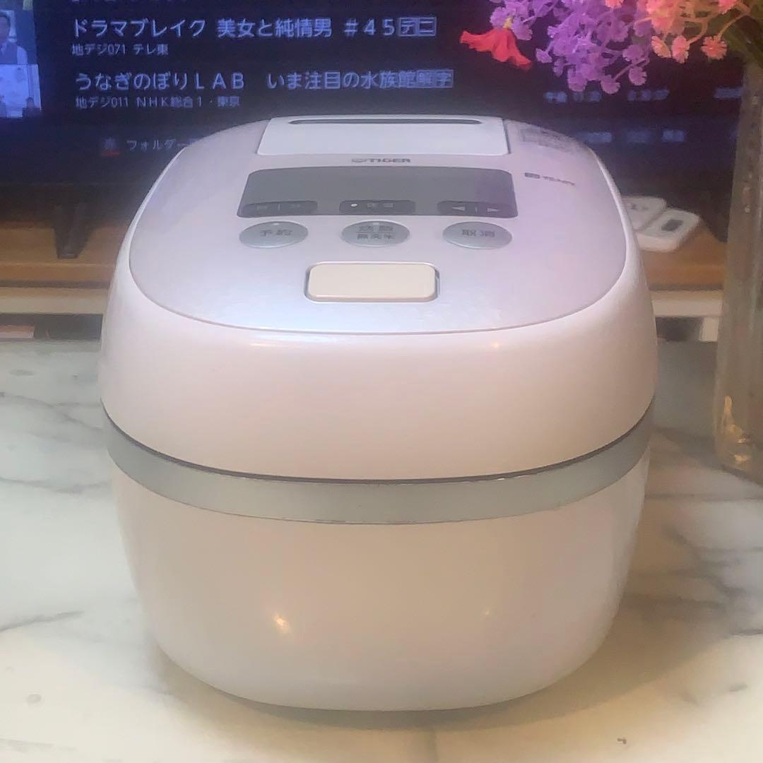 2019年美品■タイガー圧力IH 炊きたて　3.5合炊きJPD-060■炊飯確認