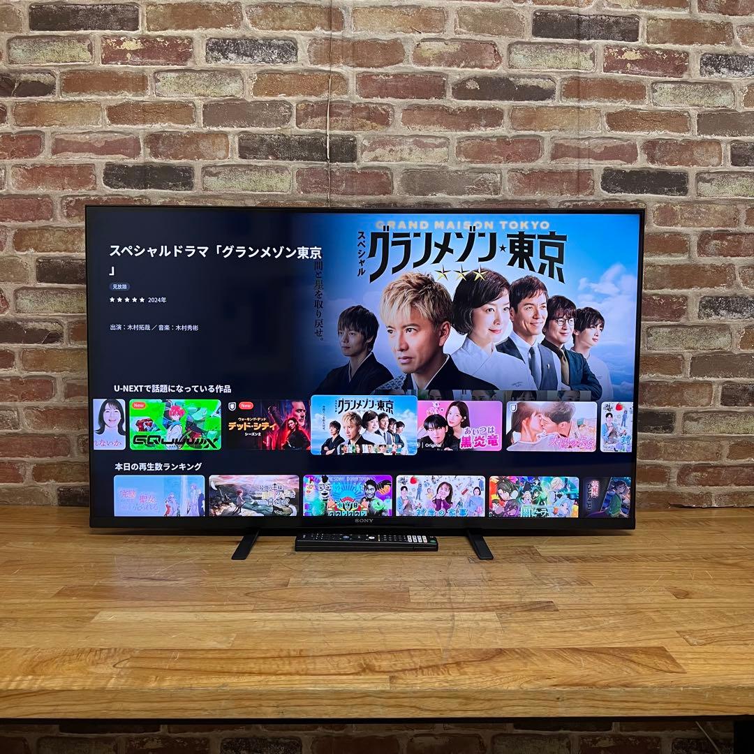 SONY 43V型 4K 液晶テレビ BRAVIA KJ-43X85J 22年製