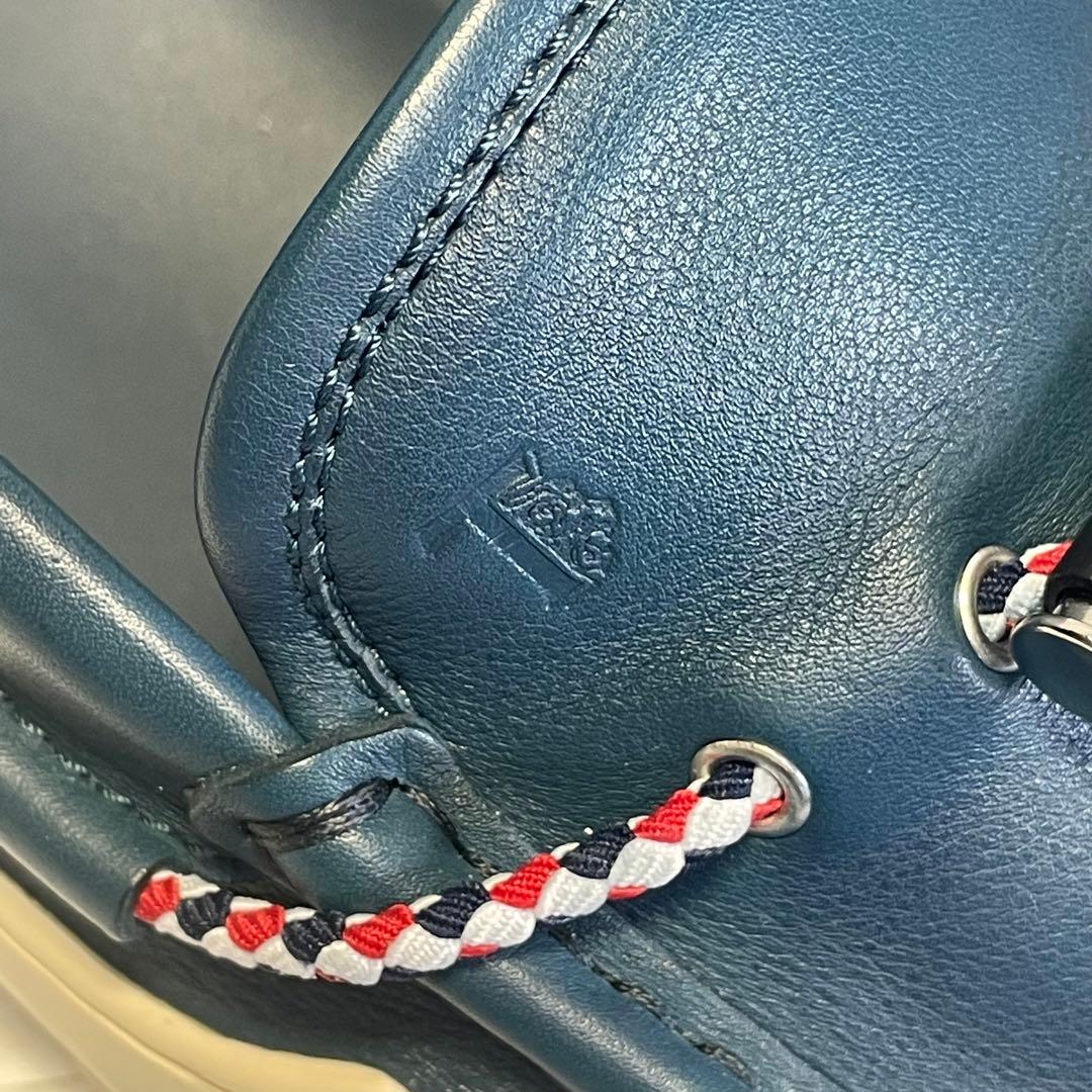 トッズ　レザー　ドライビングシューズ　ネイビー　箱　保存袋付　TOD’S 29