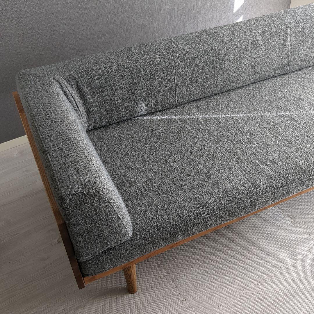 MOMOnatural モモナチュラル　DAY SOFA 3P onearm