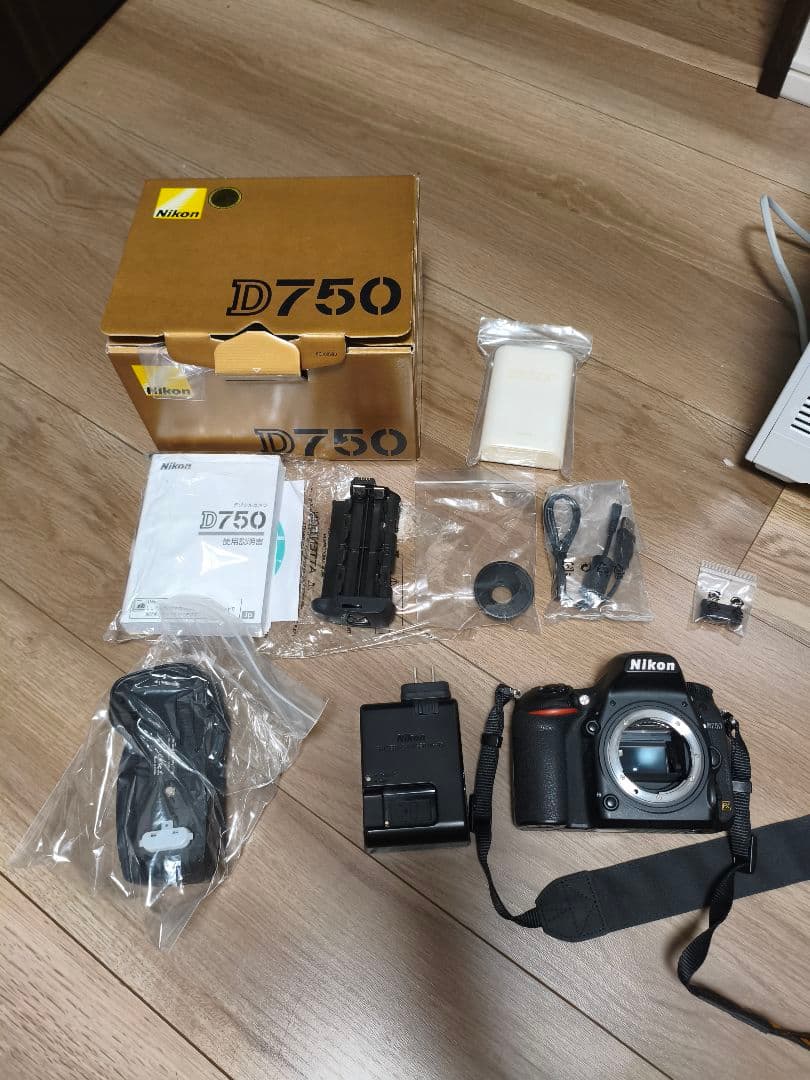【週末限定値引】美品　Nikon D750 本体　シャッター数75,000回