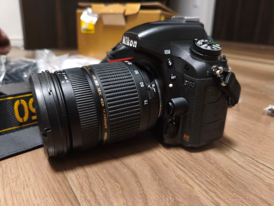 【週末限定値引】美品　Nikon D750 本体　シャッター数75,000回
