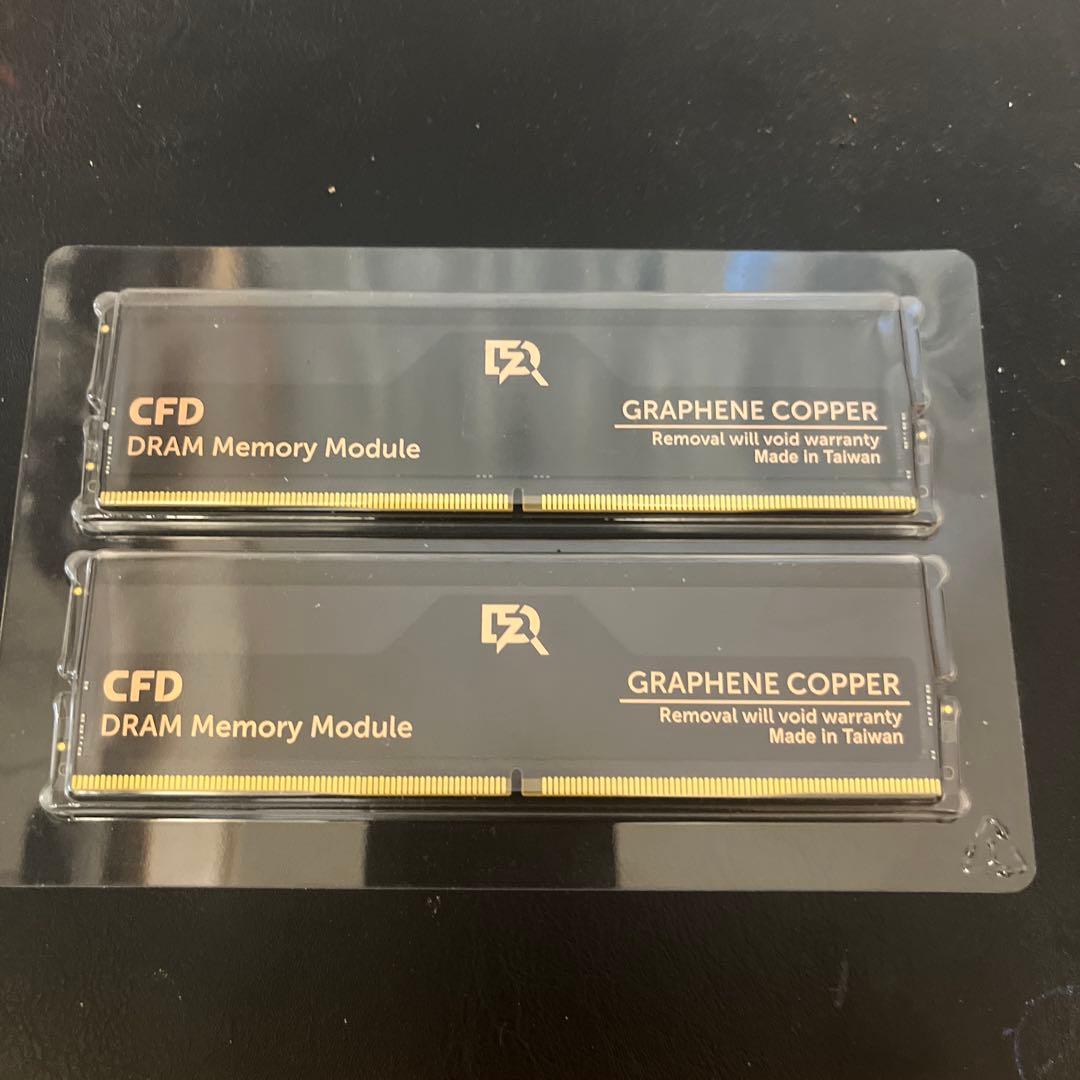 CFD DDR5 5600MHz DRAM 32GB 16GB×2枚セット