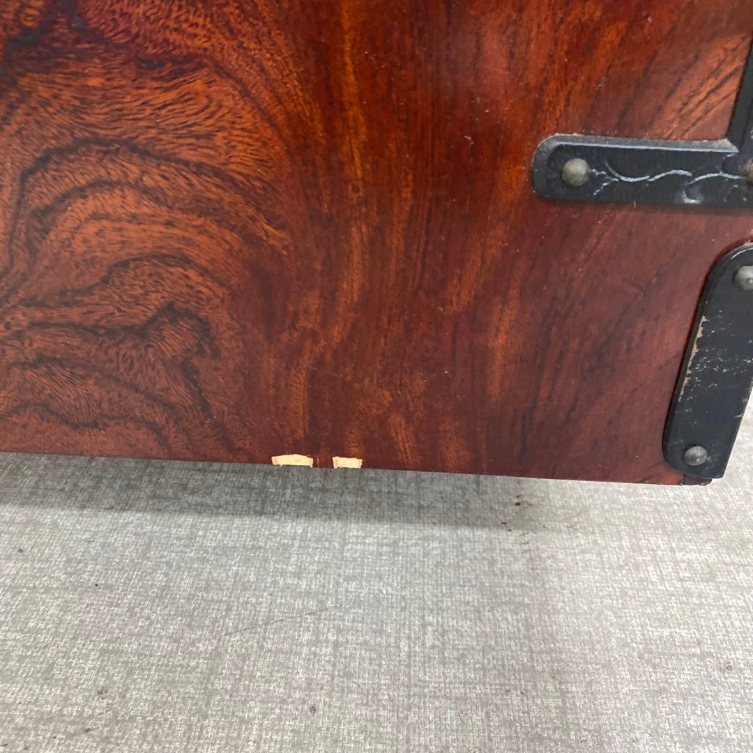 岩谷堂箪笥 4段6杯 チェスト ニ八整理上三ツ割 伝統民芸 カギなし