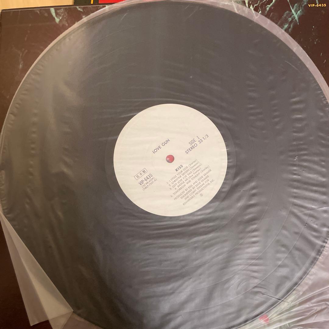 KISS ALIVE II　LOVEGUN レコード 2個セット