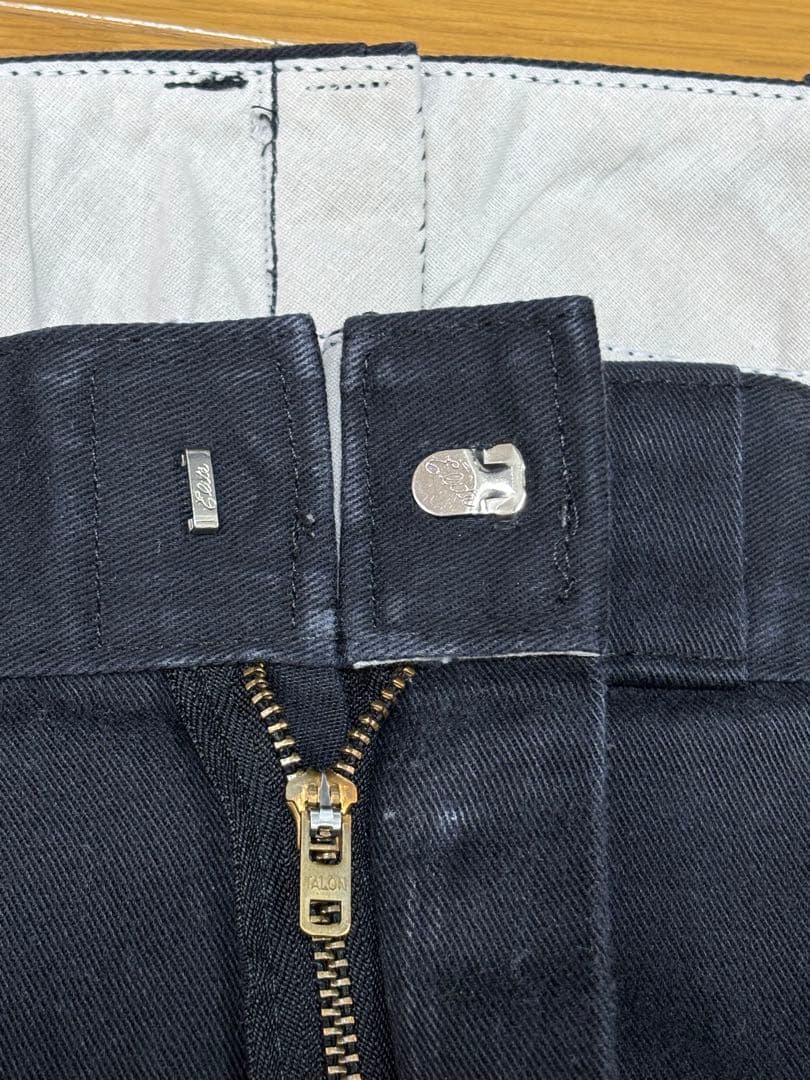 dickies 874 USA製 w32 l32 圧着タグ ブラック 90s