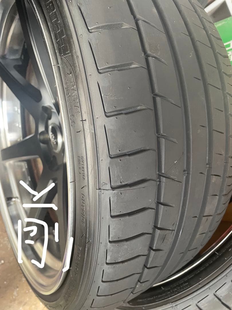 work ジーストst1 20インチ　 マットブラック9.5J 10.5J