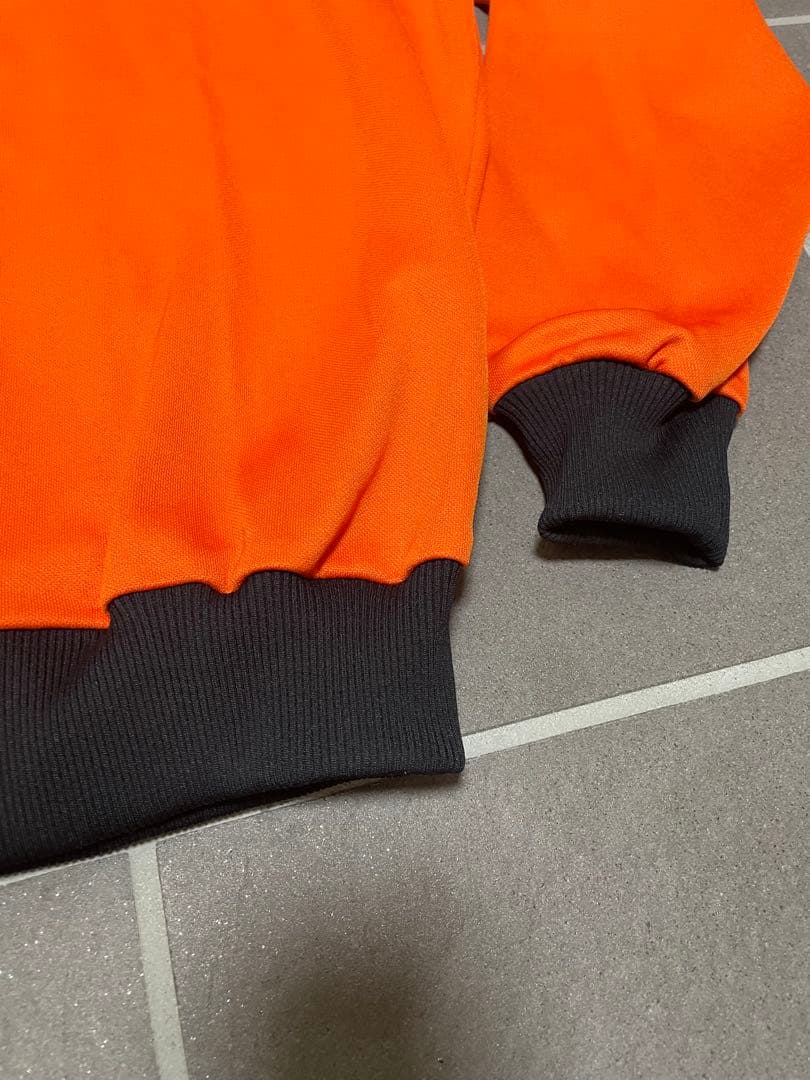 レア！美品！adidas オレンジ　トラックジャケット　西ドイツ　デサント　3号