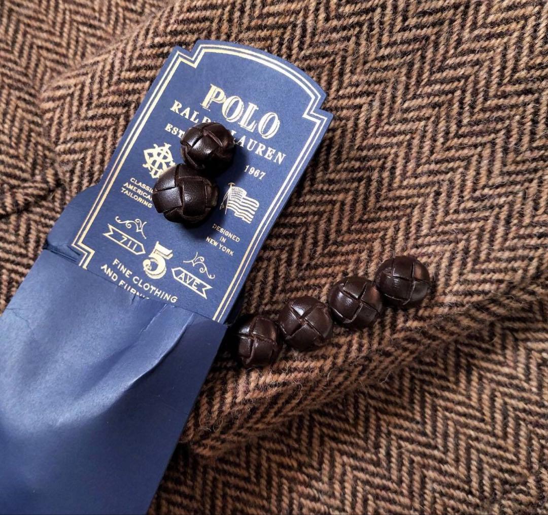 POLO RALPH LAUREN ヘリンボーンジャケット　アメリカ製