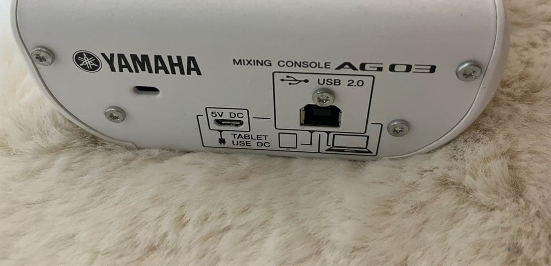 YAMAHA AG03ミキサー