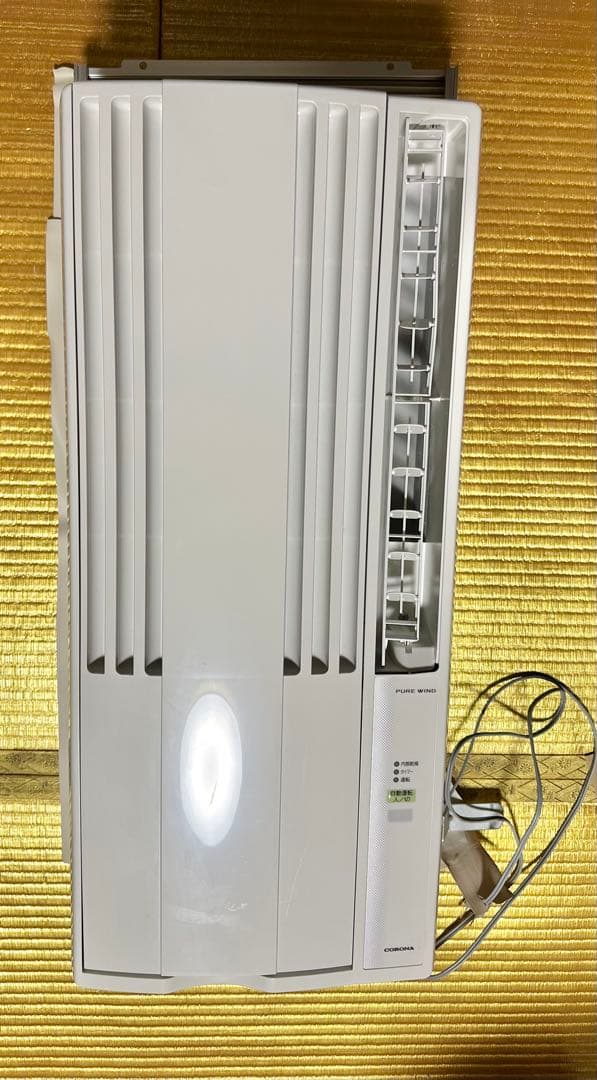 【美品】2023年製 コロナ 窓用エアコン ホワイト CW-F1623R