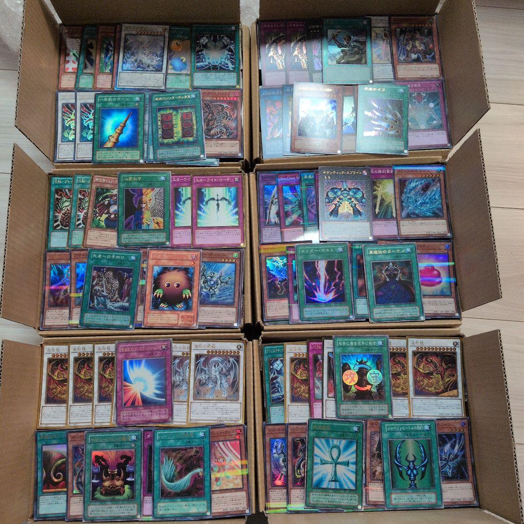 l遊戯王ダンボール6箱分まとめ売り引退品