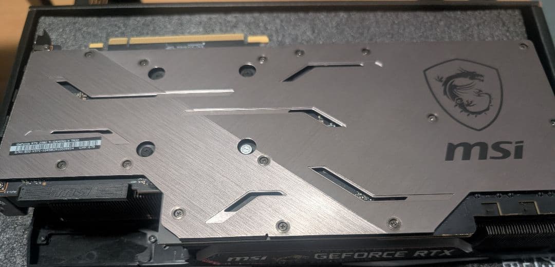 【値下げ中】MSI GeForce RTX 2080 Ti Gaming X