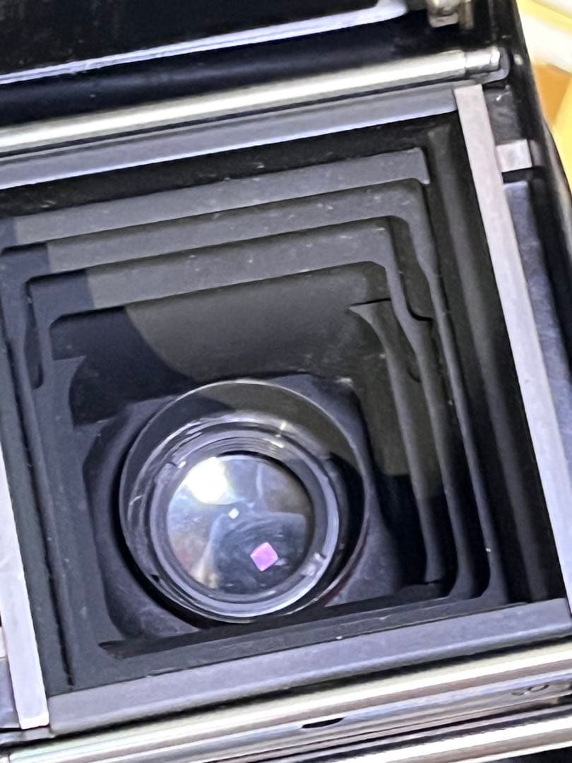 Rolleiflex Tessar 75mm f3.5　OH済みレンズキャップ付