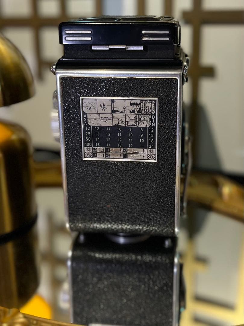 Rolleiflex Tessar 75mm f3.5　OH済みレンズキャップ付