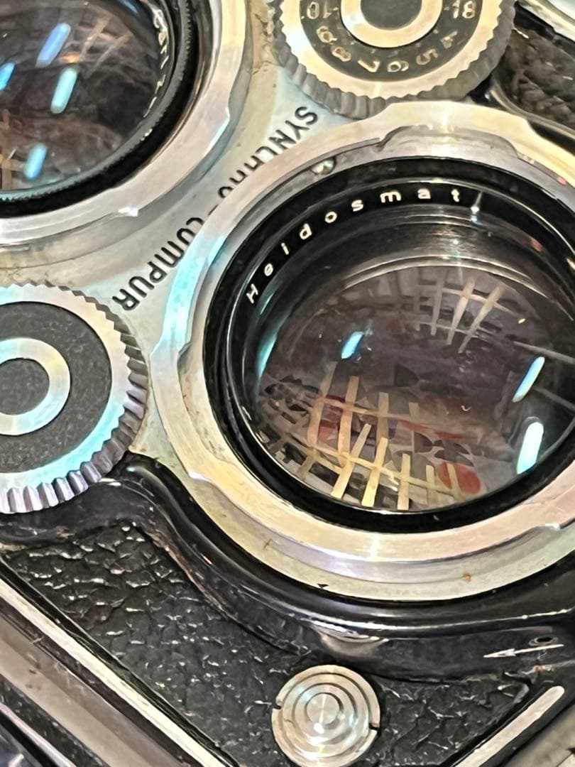 Rolleiflex Tessar 75mm f3.5　OH済みレンズキャップ付