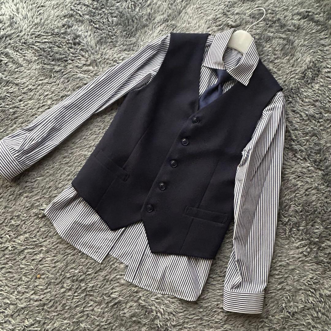 Chopin　スリーピース スーツ 7点セット ネイビー　160 男の子卒業式