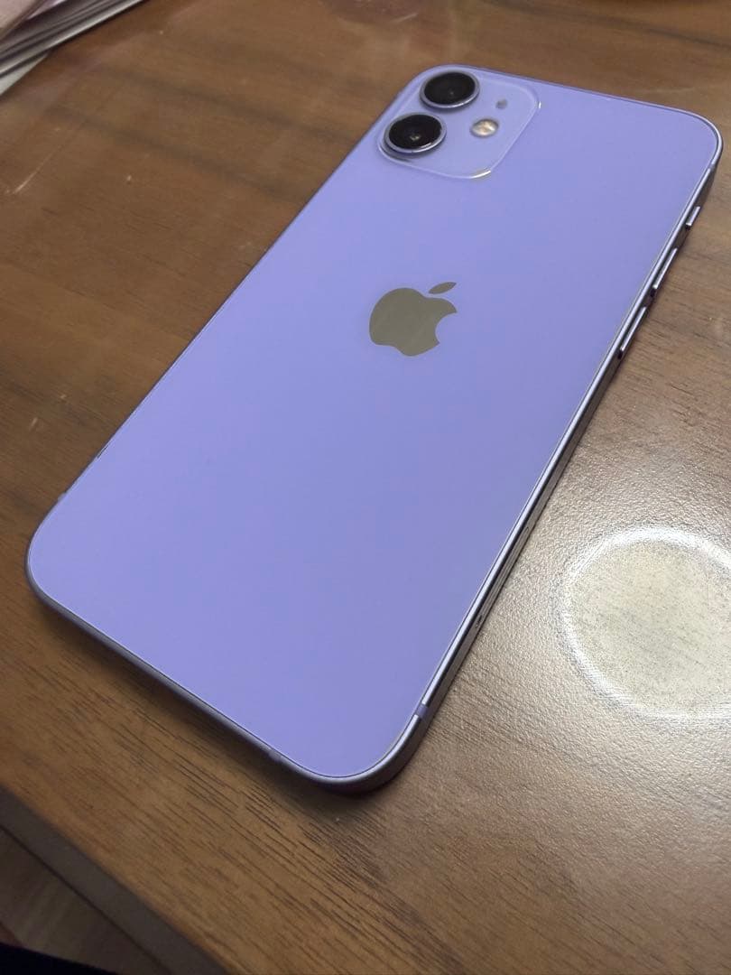 Apple iPhone 12 mini 128GBパープル 美品！