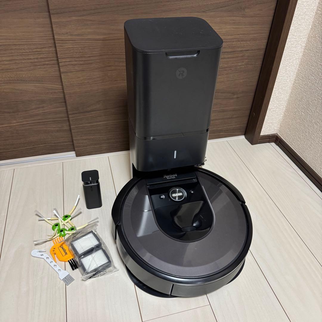 【美品】iRobot Roomba i7+ クリーンベース付き 自動ゴミ収集