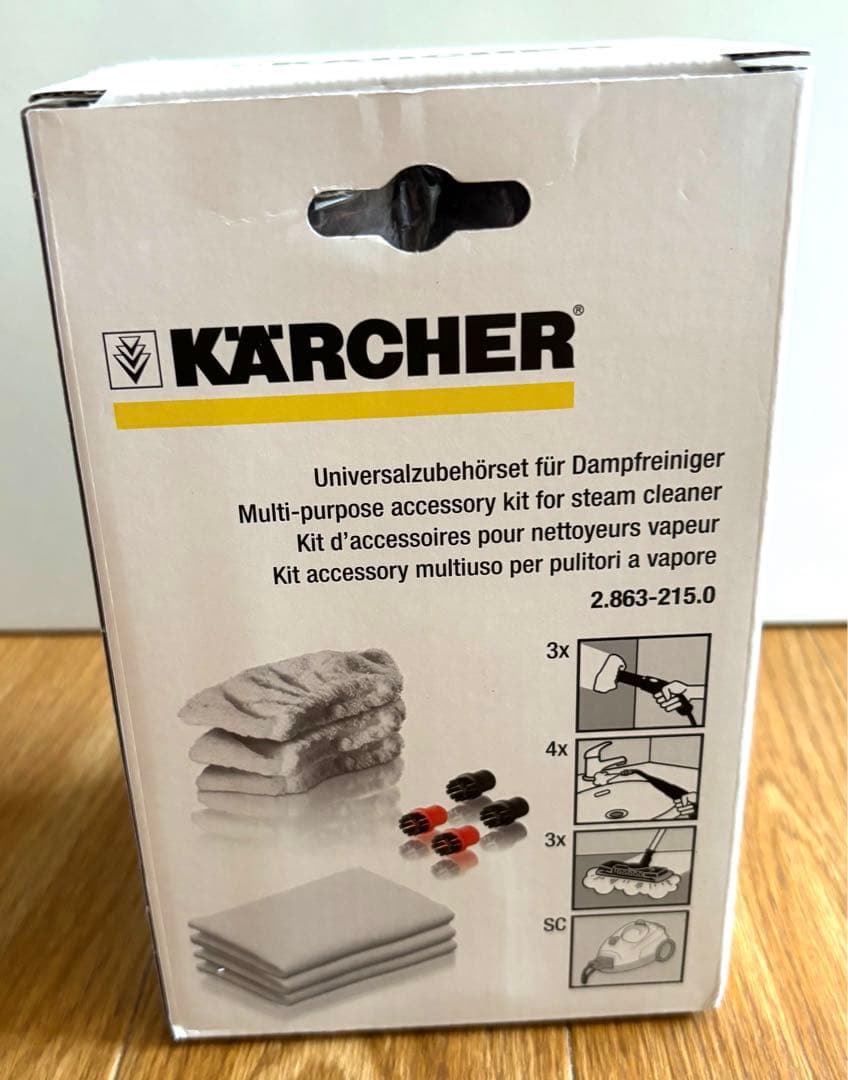 KARCHER ケルヒャー スチームクリーナー　SCJTK10&アクセ　大掃除