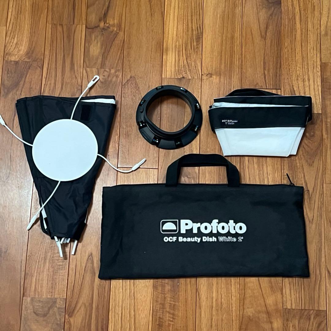 profoto OCF beauty dish white + スピードリング
