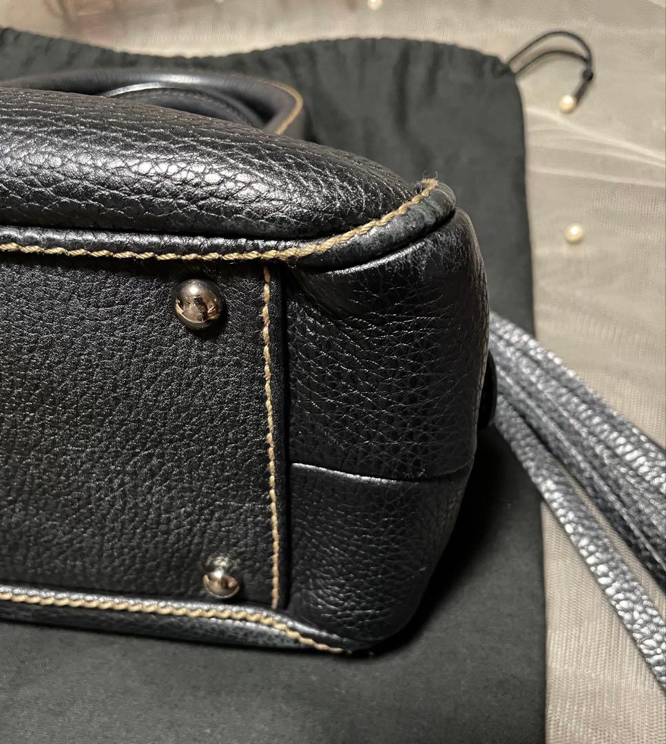 希少なミニサイズ CHANEL キャビアスキン　フリンジ ハンドバ