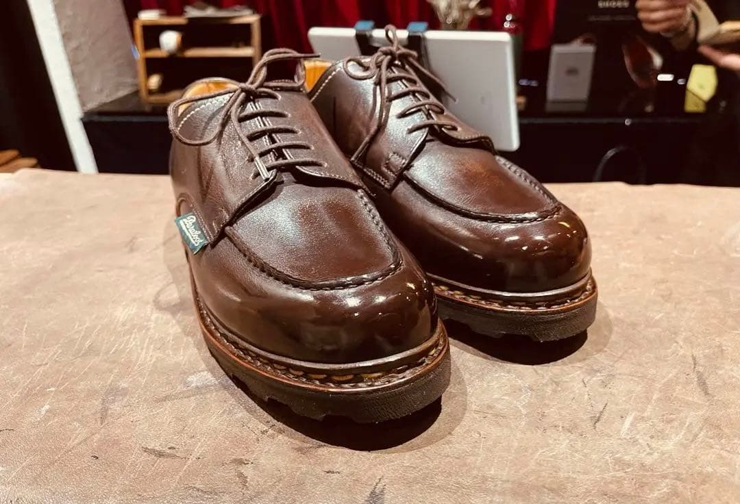 【じじ】Paraboot デカタグ シャンボード UK8 26.5cm