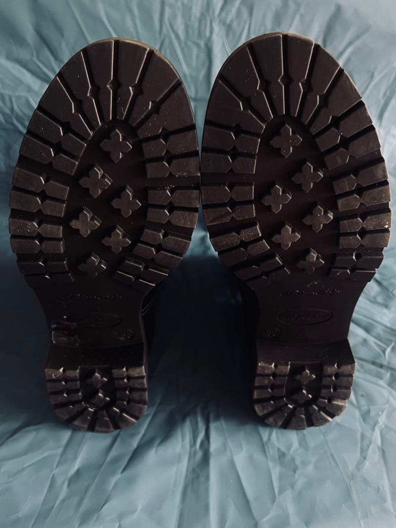 MONCLER モンクレール　ブラック レインブーツ GINETTE　新品　38