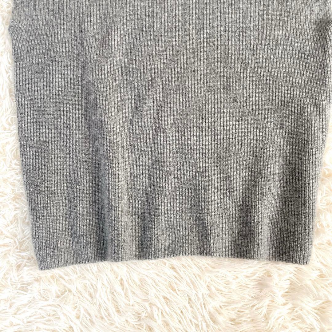 極美品evam eva ヤクアゼベスト yak aze vest ニットベスト