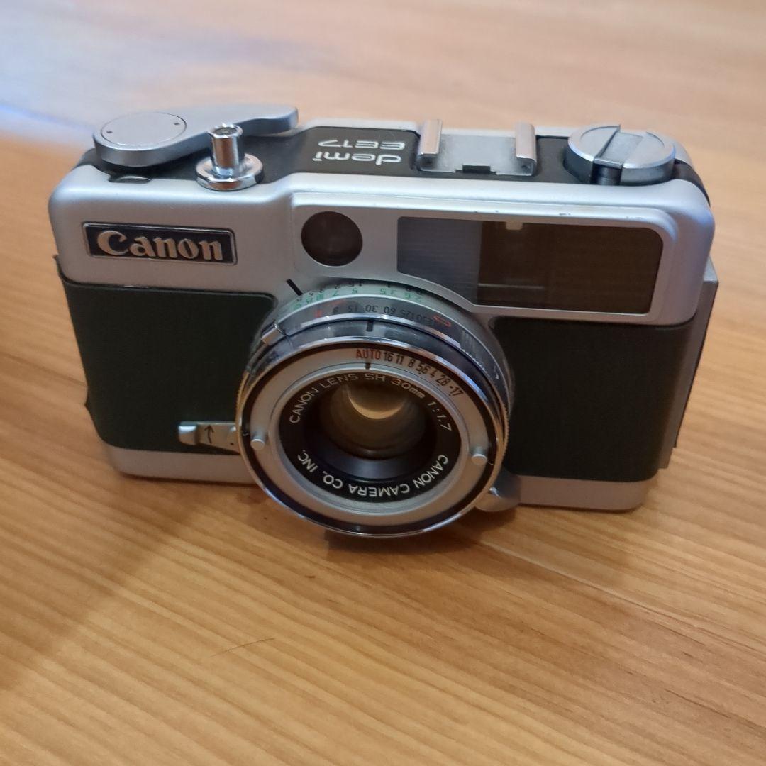 ［希少］CANON demi EE17とRICOH　XR500のフィルムカメラ