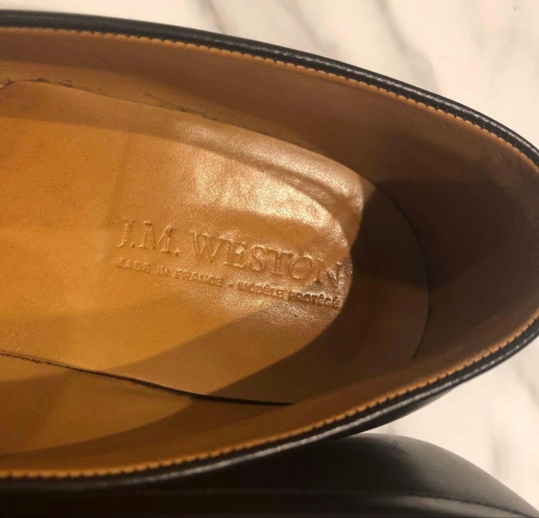 J.M WESTON 黒ローファー