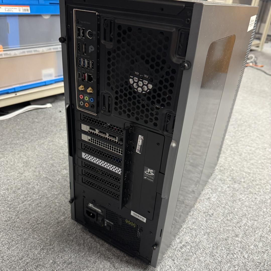 ゲーミングPC/i7 12700F RTX4060Ti NVMe 512GB