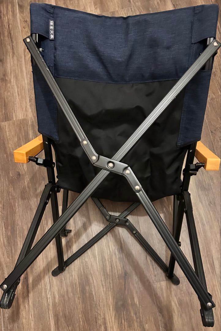 鎌倉天幕　GLチェア　ネイビー　キャンプ