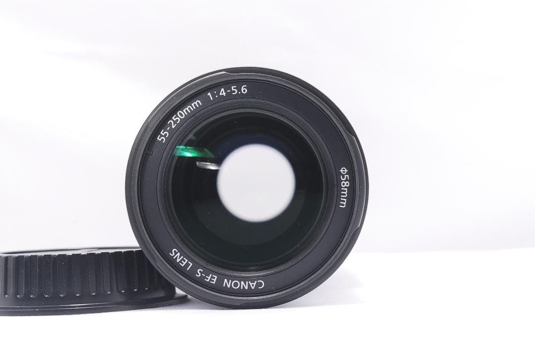 ✨️CanonEF-S55-250 IS 手振れ補正レンズ　保護プロテクター付き
