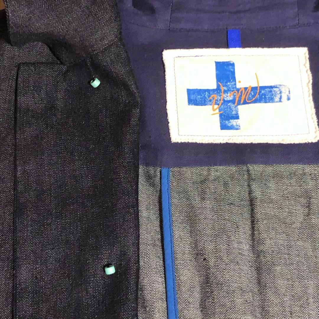 ヴーム vm パラスパレス デニムフードジャケット