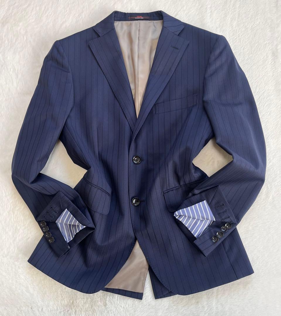 【希少】ITALIAN FABRIC スーツ　セットアップ　スリーピーススーツ