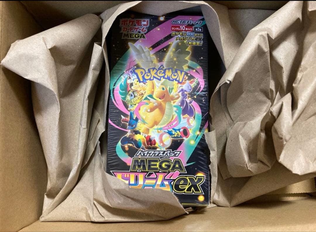 ポケモンカード　ハイクラスパックMEGAドリームex 1BOX シュリンク付き
