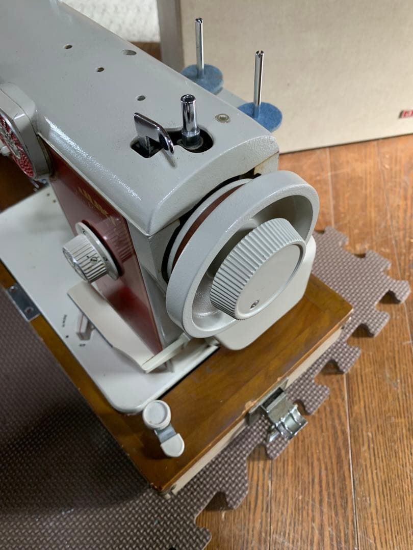 JUKI　レトロ　ミシン　ロータリー6