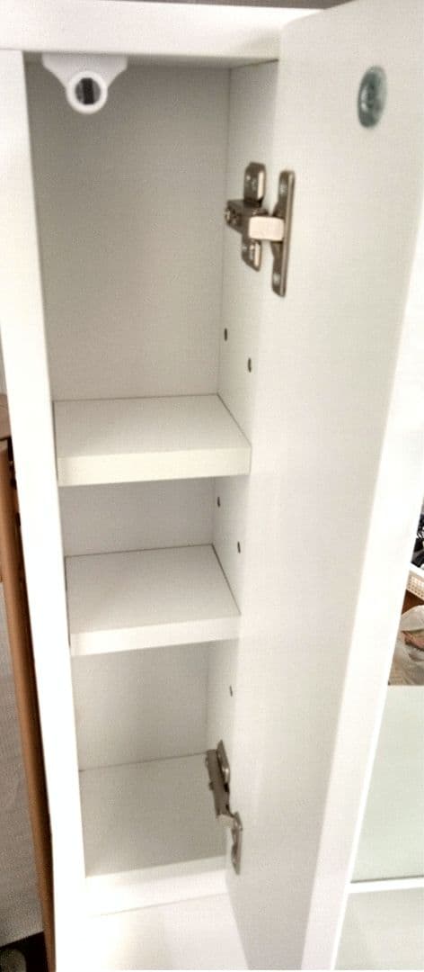 hiro　三面鏡ドレッサー　鏡台　コンセント付き　鏡部分　椅子無し