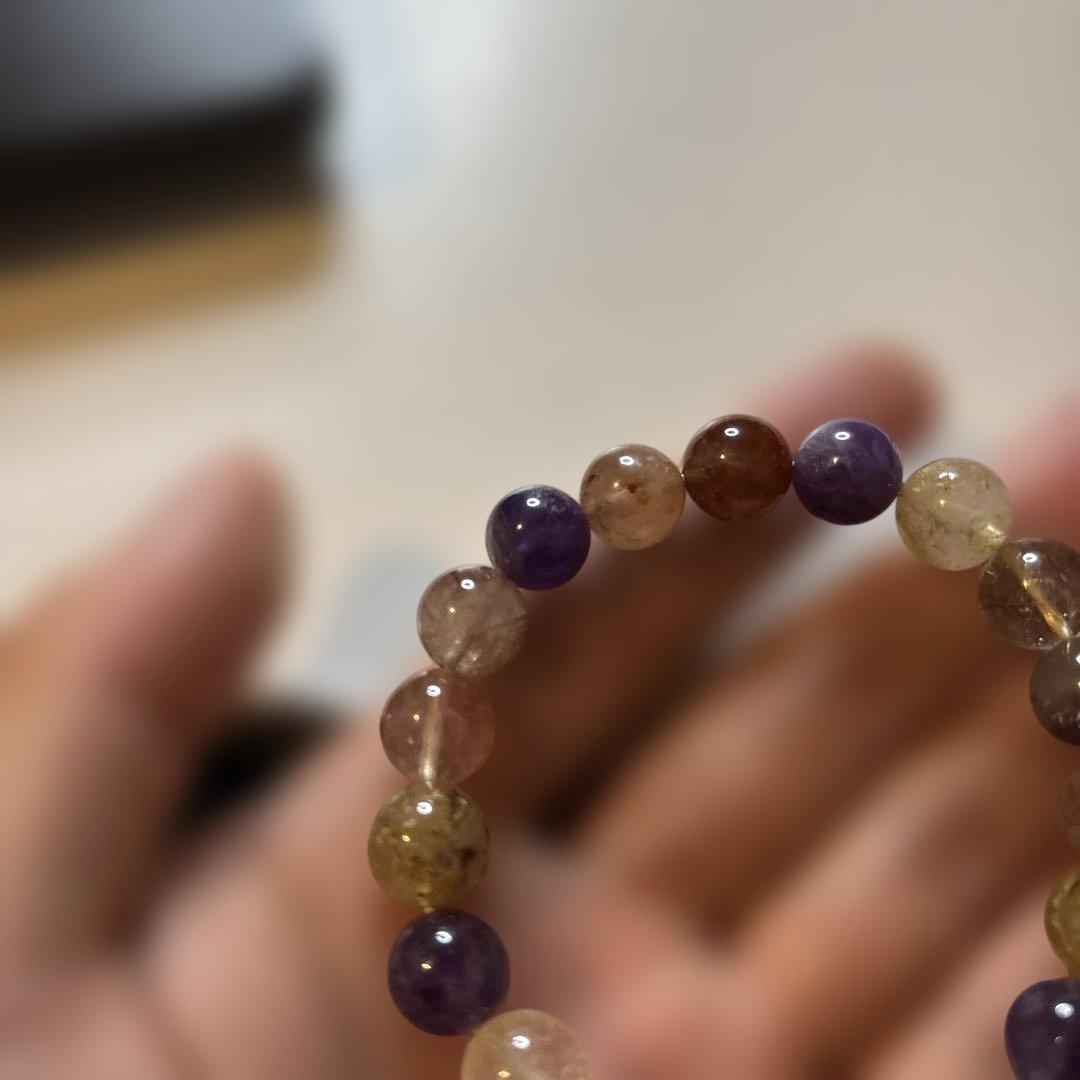 ズドーンとくるミックスルチルクオーツ！こういうのの方がすごい！