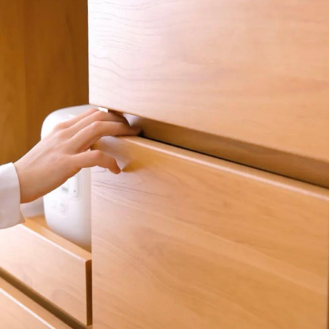 LOWYA ロウヤ 食器棚 キッチン収納 レンジ台 レンジボード 大川家具