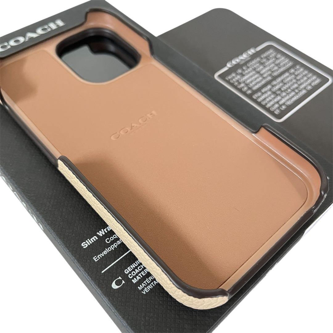 コーチ☆新品☆COACH レキシー iPhone16 pro ケース/レザー